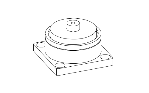 Комплектующие электромагнитного клапана A232: мембрана в сборе KG-A232b