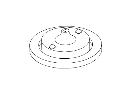Комплектующие электромагнитного клапана A31C: мембрана KG-A31Cc
